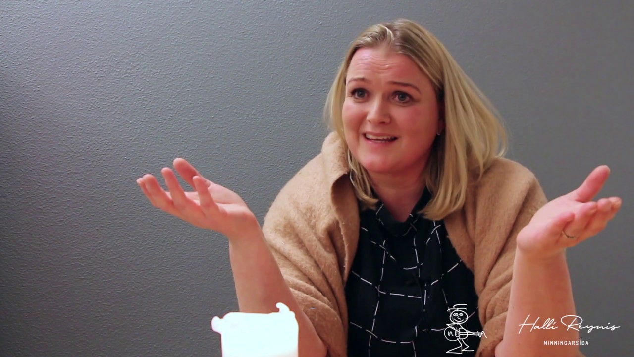Elínrós Benediktsdóttir - viðtal um Halla Reynis