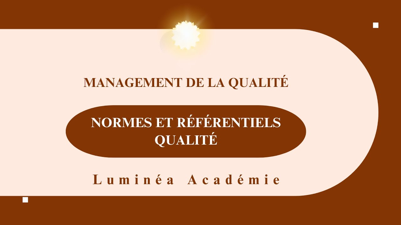 Management de la qualité | Séance 5 