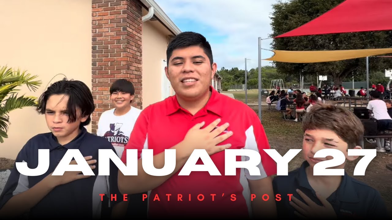 The Patriot's Post - Tues 1/27