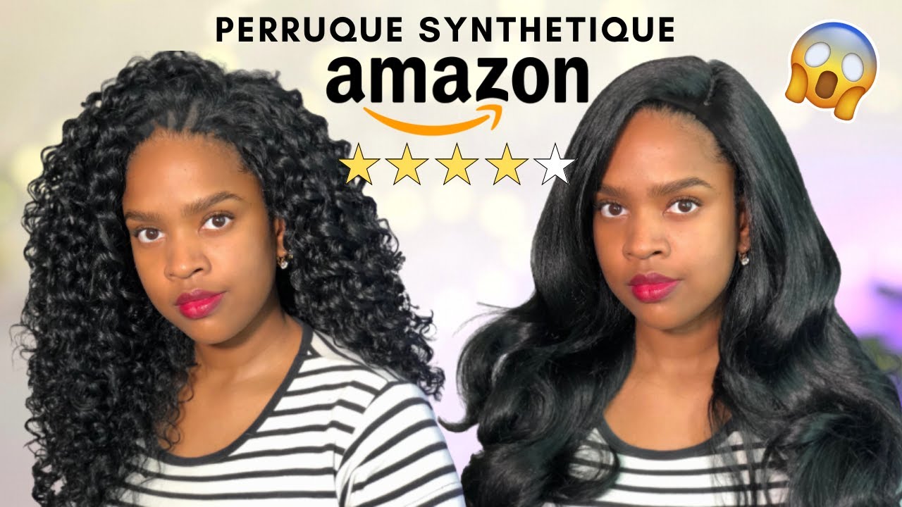 JE TESTE DES PERRUQUES SYNTHÉTIQUES de CHEZ AMAZON @OutreHairTV