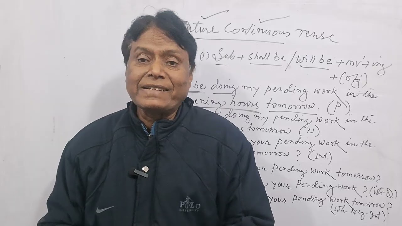 Future Continuous Tense  ( Simple & Complex Sentences).