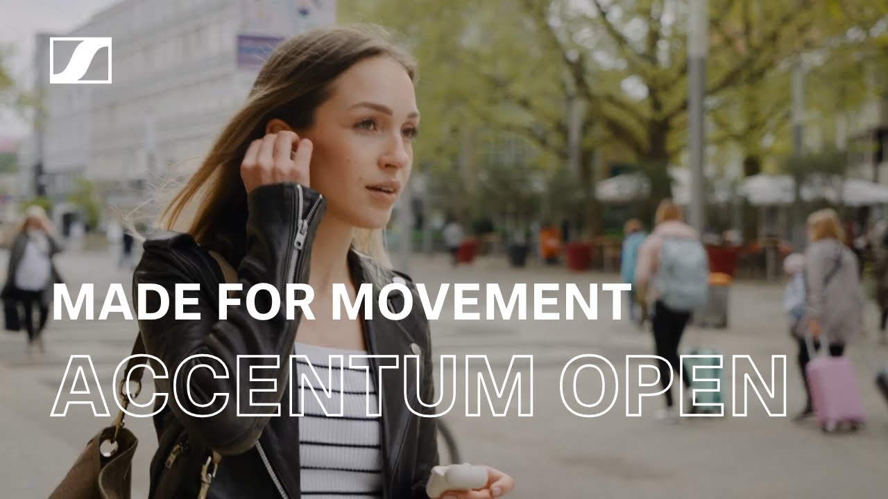 ACCENTUM Open: Earbuds Made to Move | Sennheiser