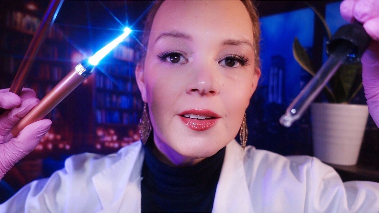 ASMR Medical Spa Scalp Check | Hair Inspection, Massage & Close-up Care