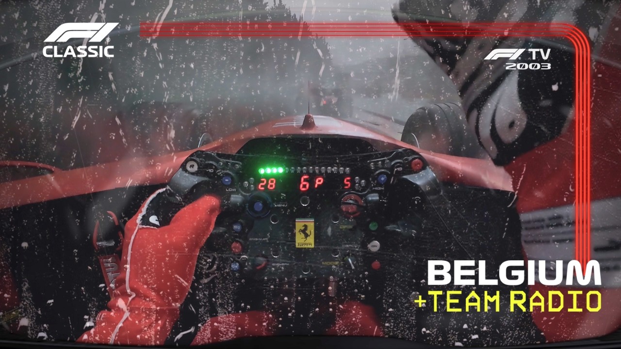 ULTRA IMMERSIVE Formula 1 Michael Schumacher Spa 2003 Heavy Rain