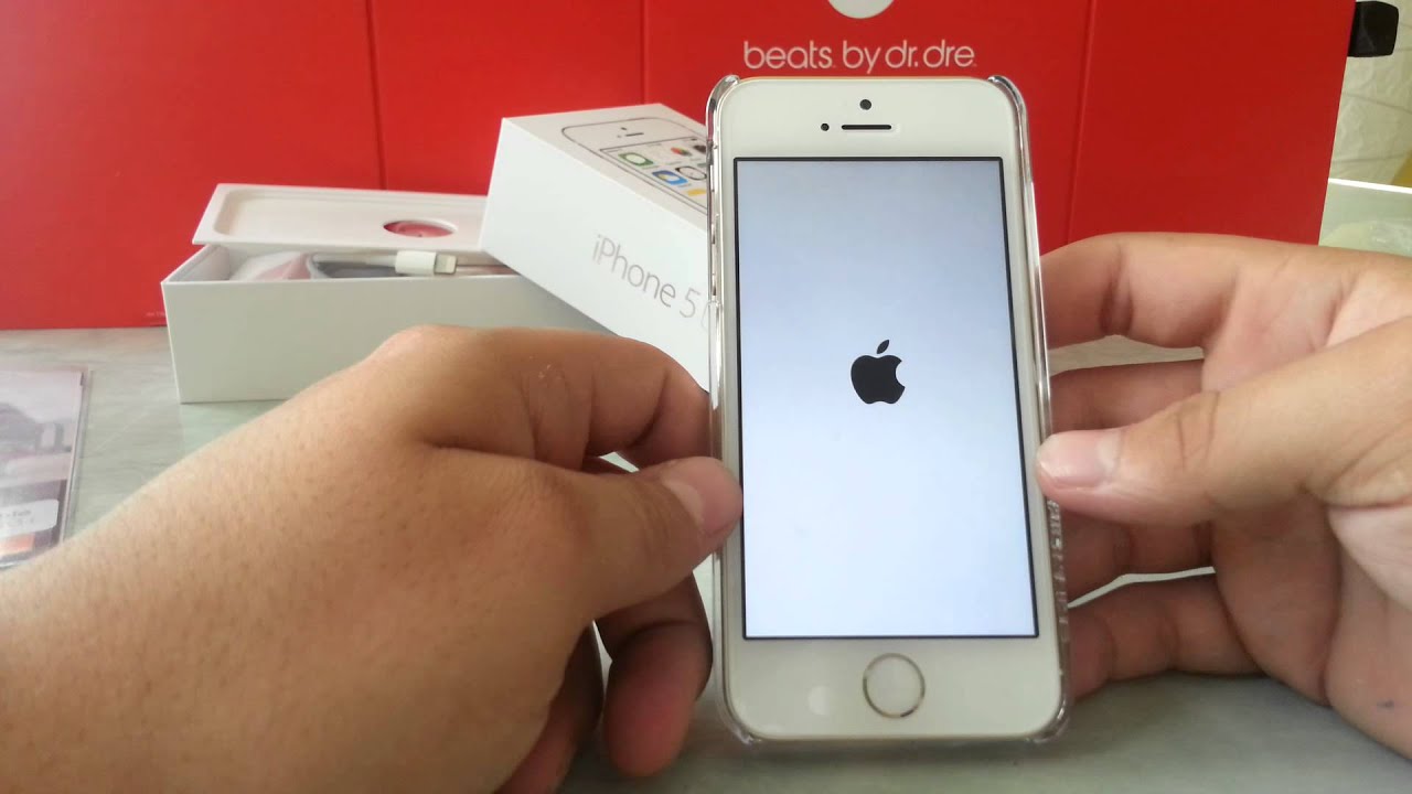 Deballage iphone 5s or