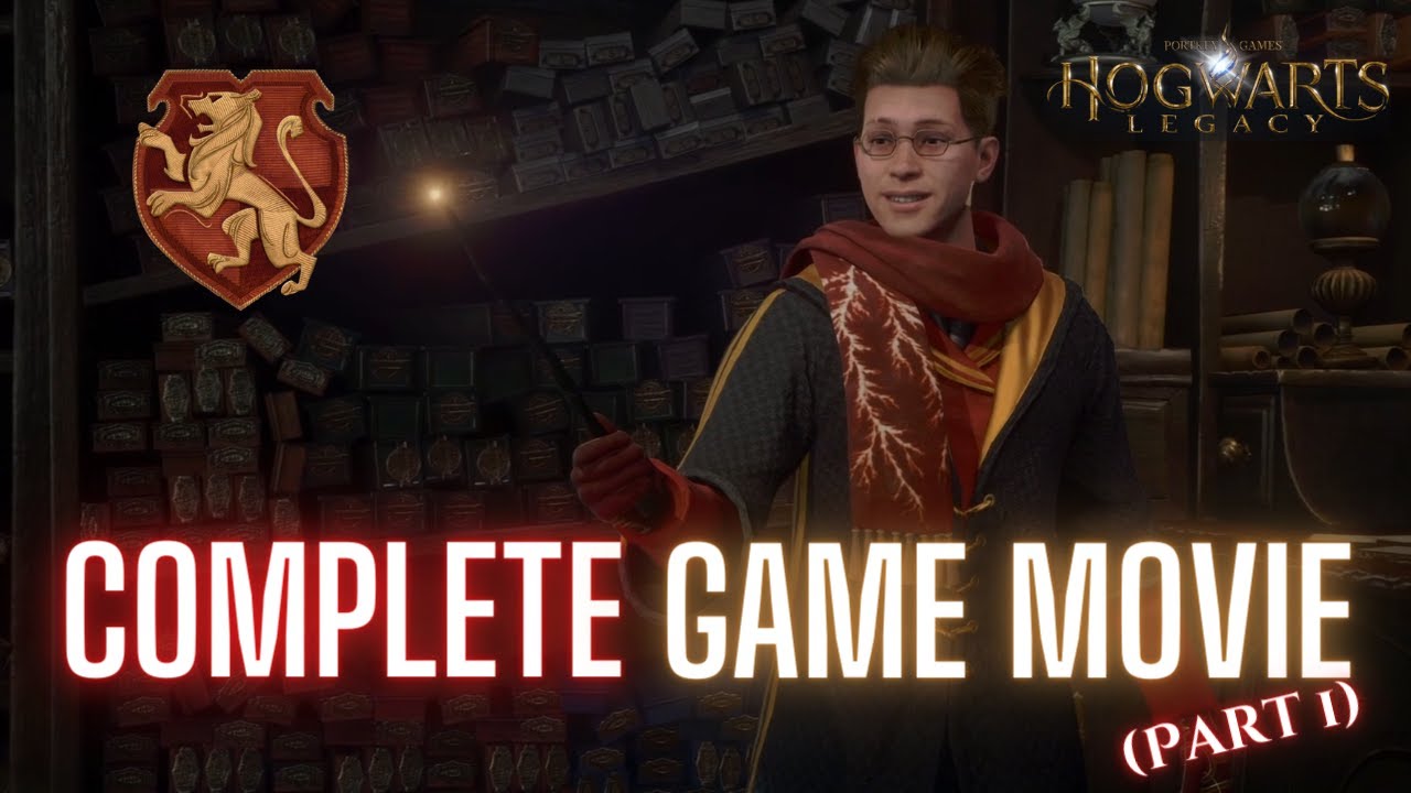 HOGWARTS LEGACY | ALL Cutscenes & Dialogue (Game Movie) - Gryffindor - Part 1