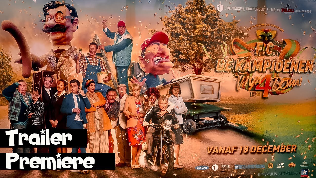 FC De Kampioenen VIVA BOMA Premiere en Trailer