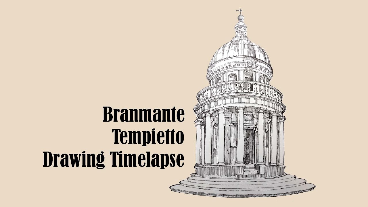 Architecture Sketch #005 Tempietto by Donato Bramante