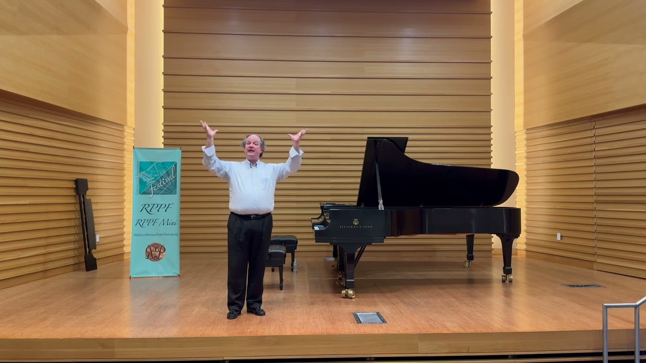 2024 RPPF - Christopher Harding Soirée - Schumann's Kreisleriana performed and explained