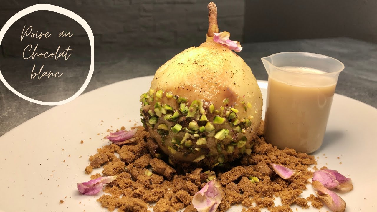 POIRE AU CHOCOLAT | DESSERT GOURMAND