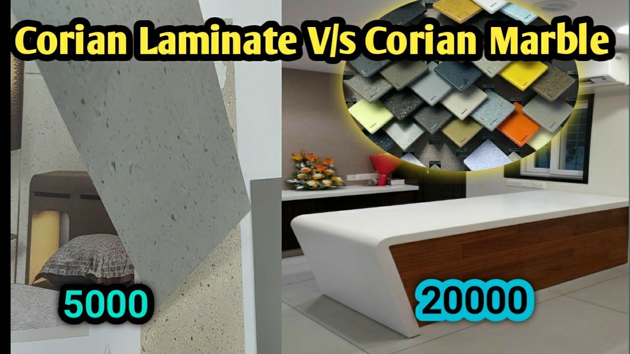 Corian Laminate Sheet Vs Corian Marble,Price Detail india,Solid Surface,Corian sheet for Furniture