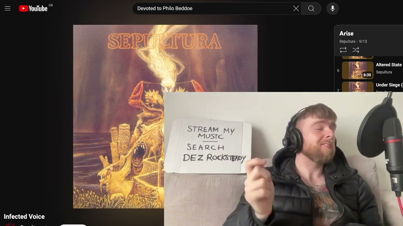 Sepultura - Infected Voices Reaction & First Listen