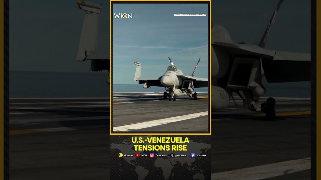 US is Sending an Aircraft Carrier to Latin America in Major Escalation of Military Firepower | WION
