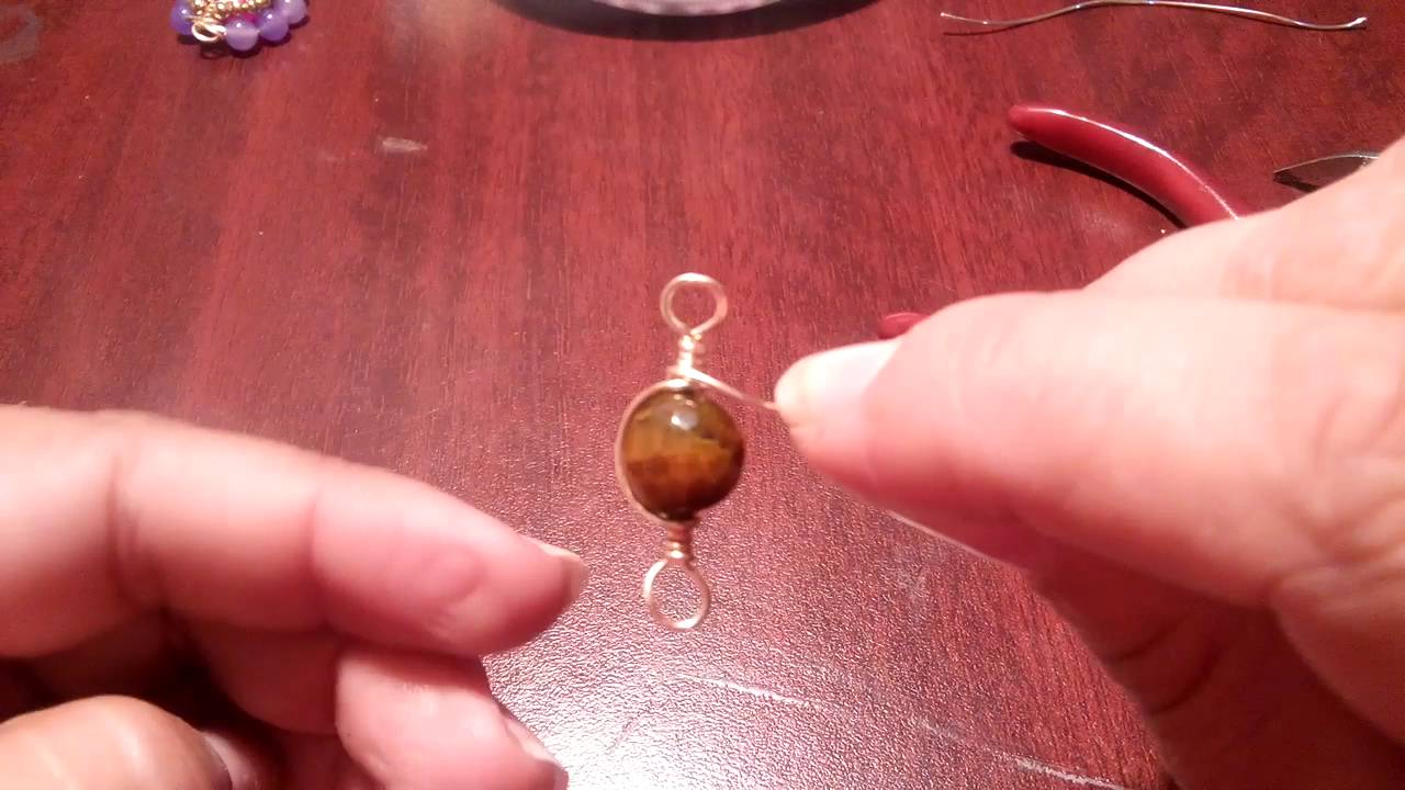 Pulsera en espiga y pewter técnica basica en alambrismo