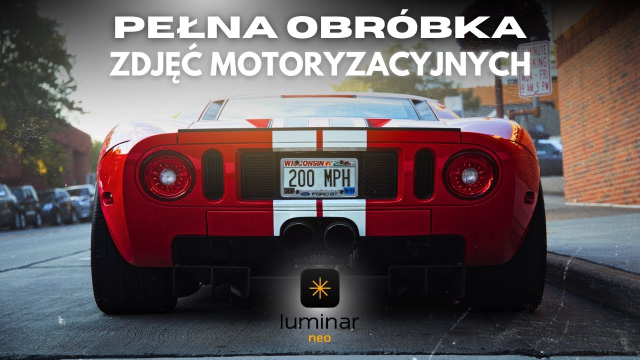 Jak obrabiać zdjęcia motoryzacyjne w Luminar | Poradnik