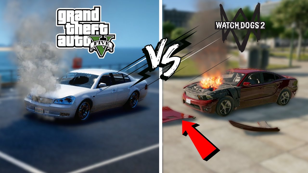 GTA 5 vs Watch Dogs 2 | Intense Battle | Ultimate Face-OFF