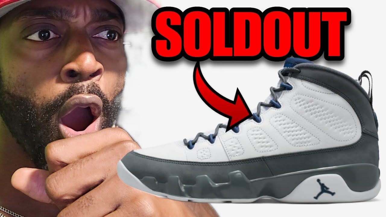 Что за фигня?! Кроссовки Jordan 9 Flint Grey распроданы в приложении SNKRS??