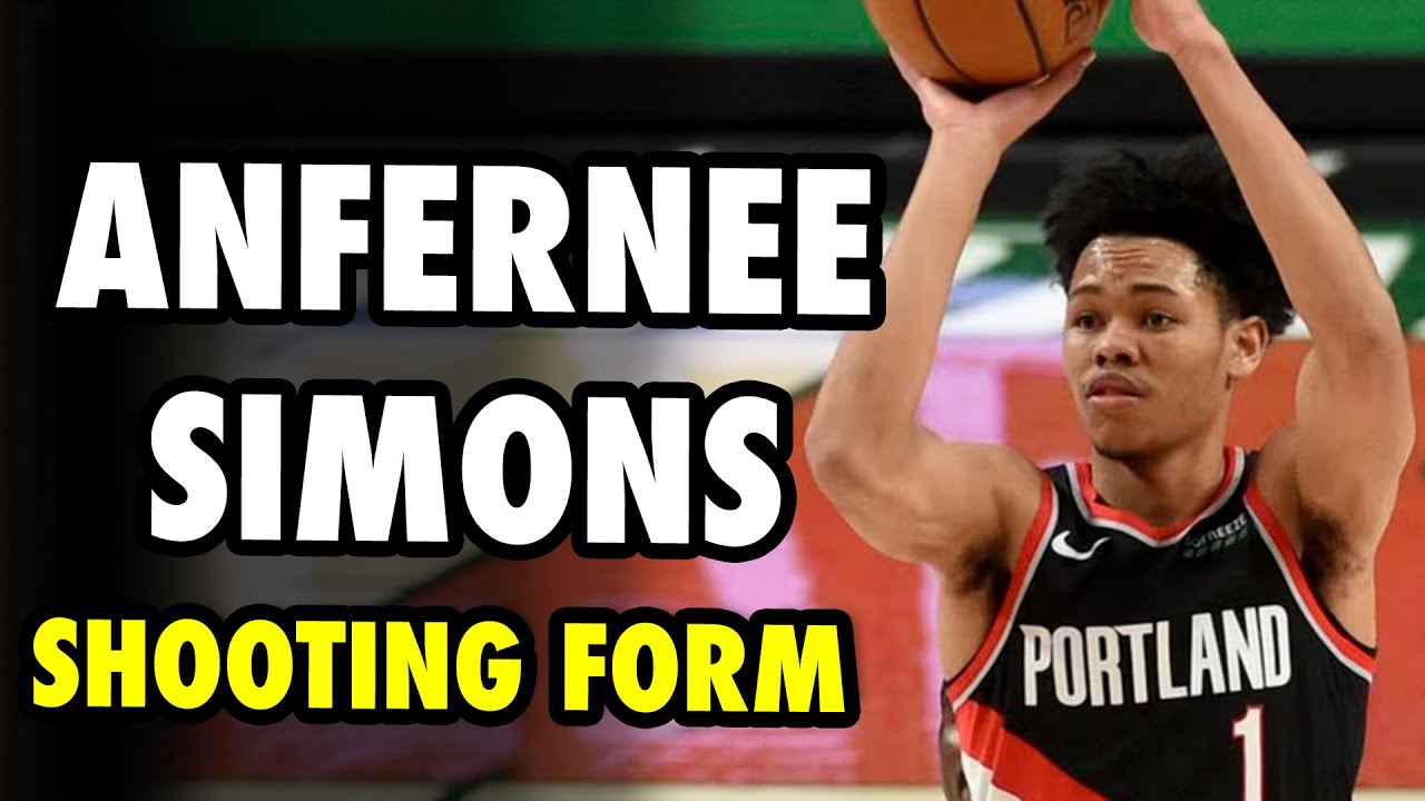 Anfernee Simons Basketball Shooting Form