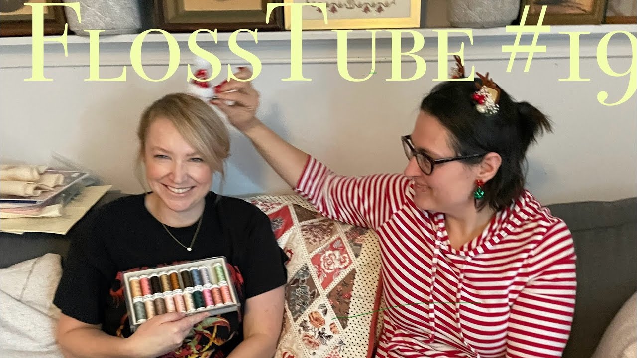 Flosstube #19: Best one yet! Cross Stitch progress report