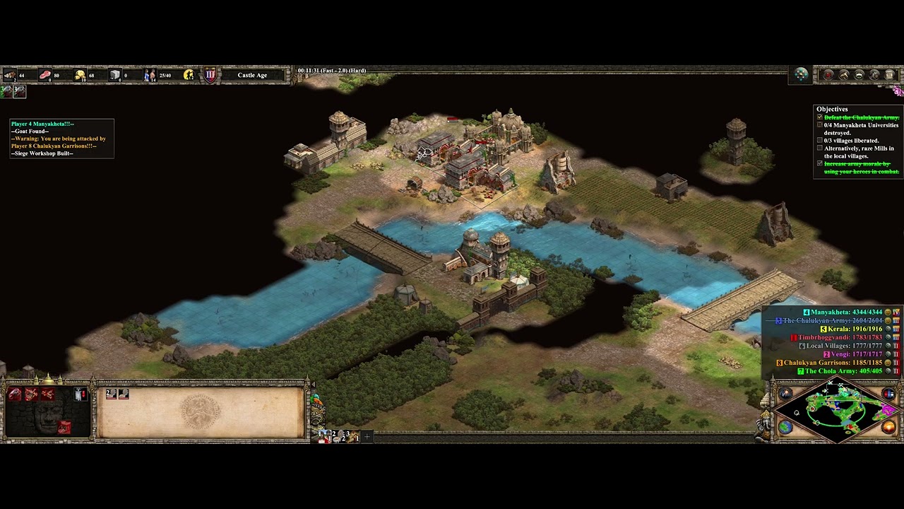 AoE2 Rajendra 1: The Successor Speedrun WR - 17:13 IGT