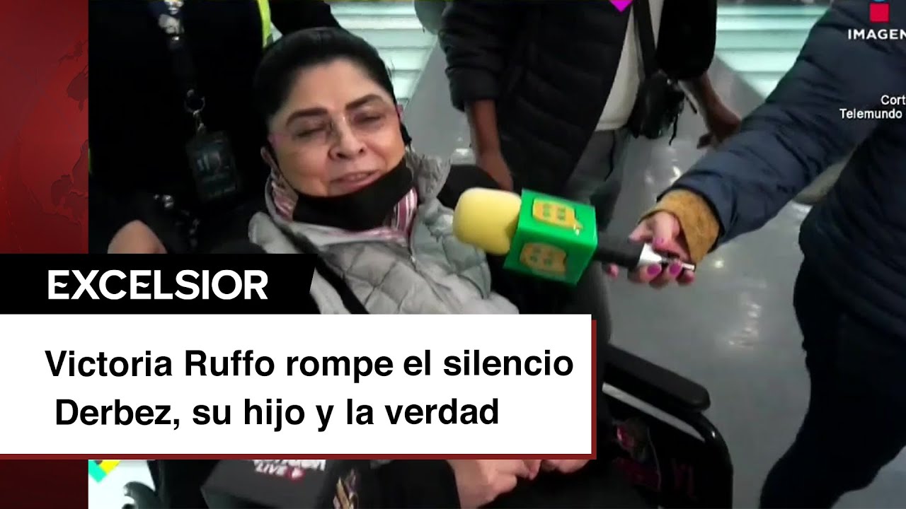 Victoria Ruffo rompe el silencio: Derbez, su hijo y la verdad