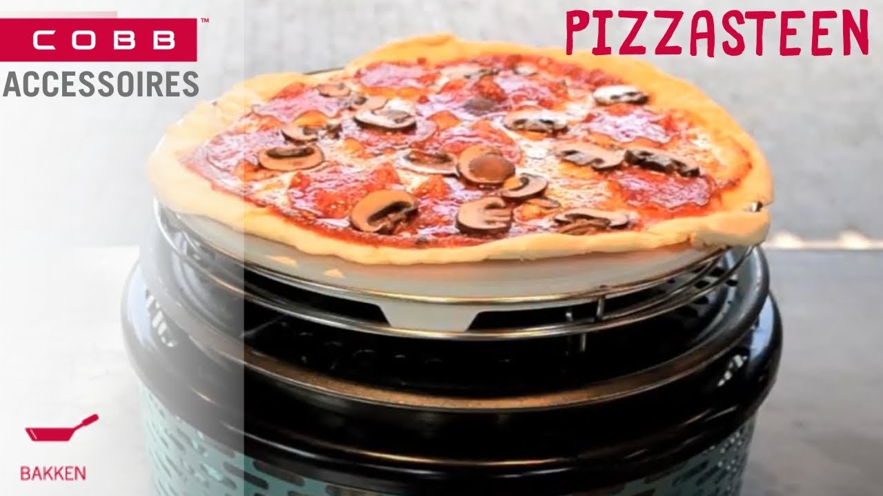 Hoe gebruik je de COBB pizzasteen?