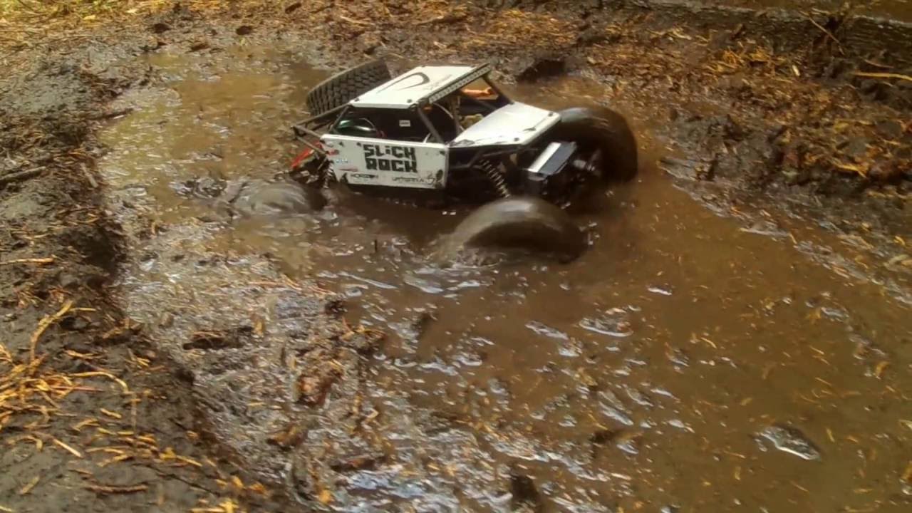 vaterra slick rock mud test
