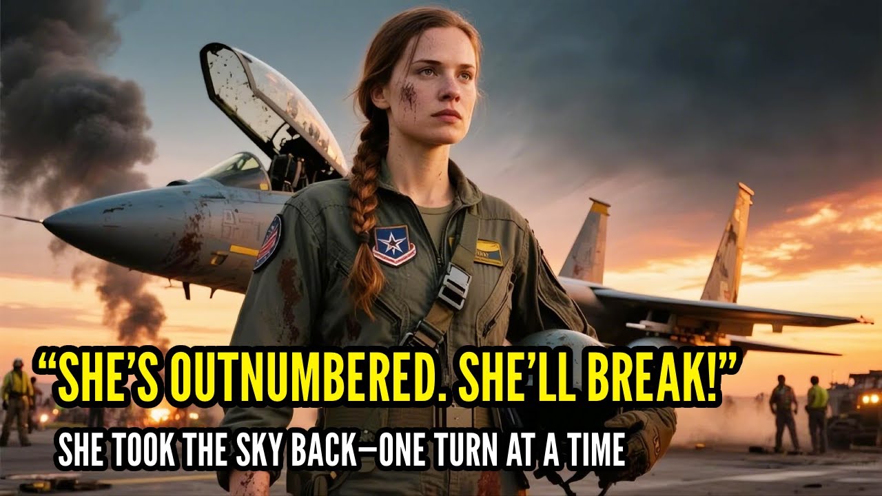 They Sent Bombers to Break the Base — Until Her Eagle Took the Sky Alone