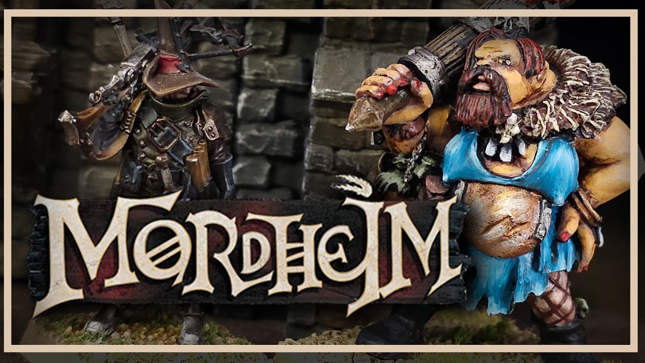 Mordheim - Ogre Hunting Party Vs The Witch Hunters Battle Report