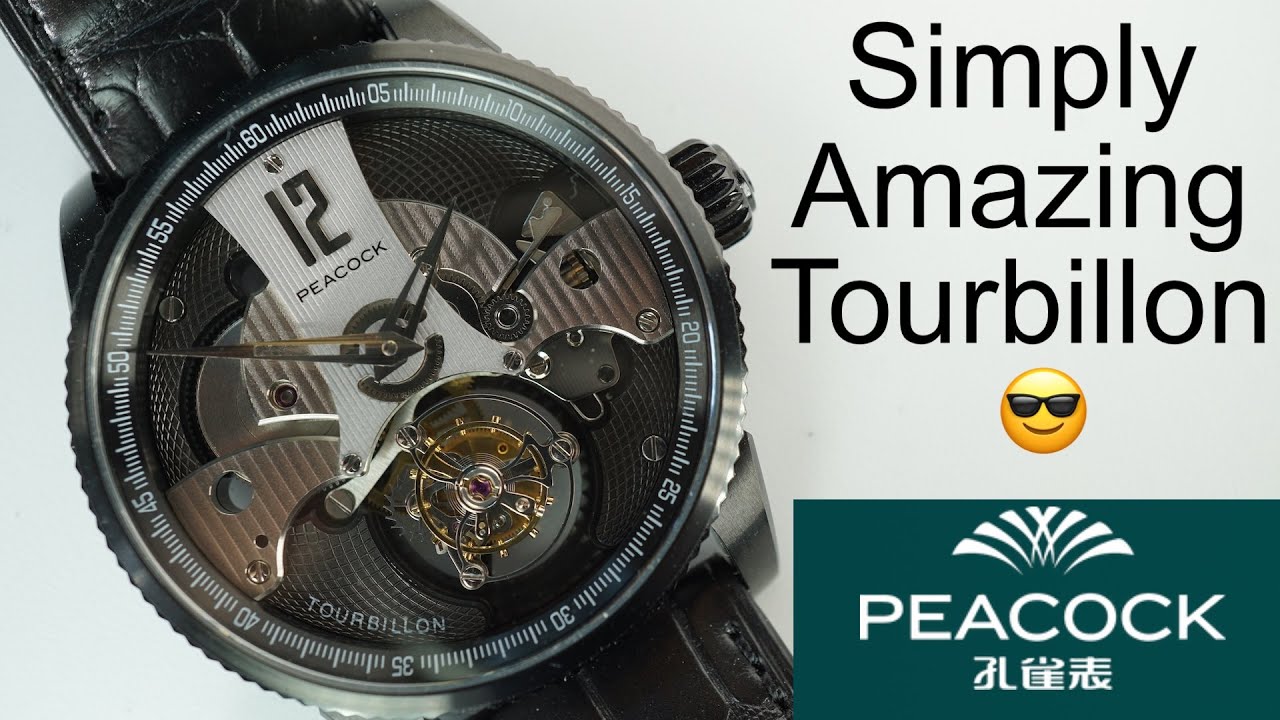 Peacock Watch ( Witness Tourbillon  😍)