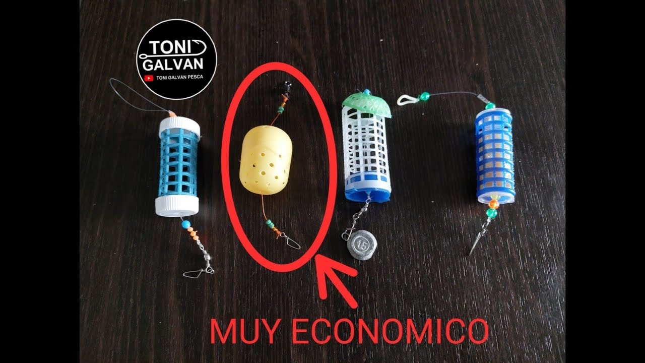 Como hacer cebador para pescar pejerrey? Con Kinder sorpresa