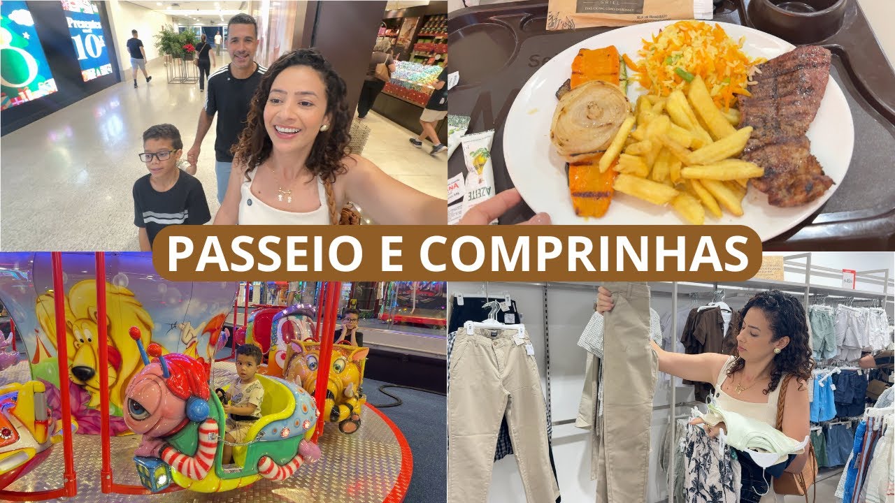 COMPRINHAS DE FINAL DE ANO, DIVERSÃO, ALMOÇAMOS FORA E MAIS...