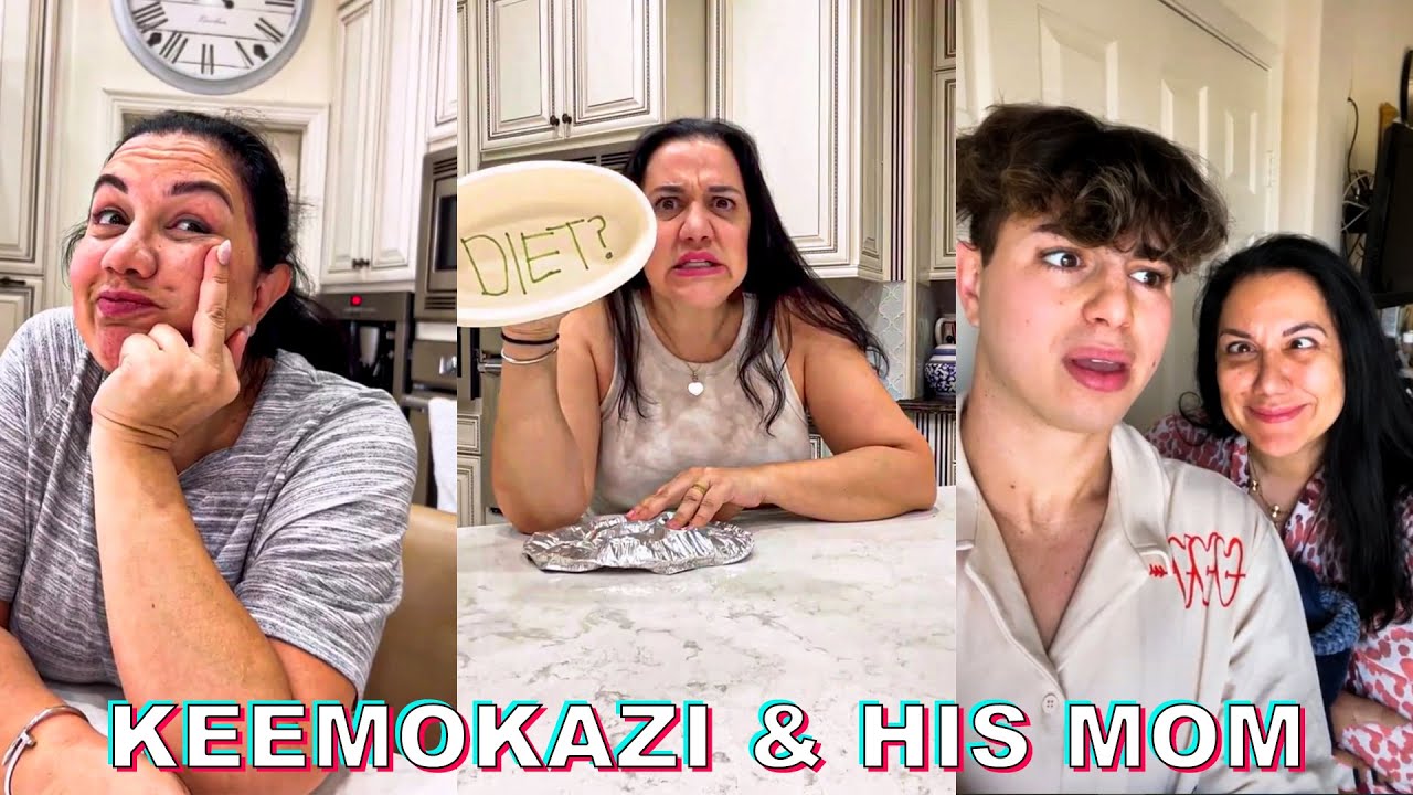 *1 HOUR* BEST OF KEEMOKAZI & HIS MOM TikTok Compilation 2023 | FUNNY Keemokazi & MOM TikToks