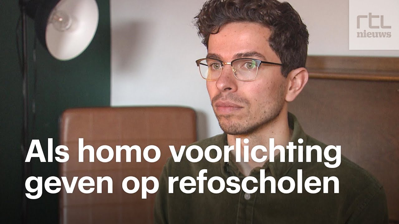 Eerst durfde hij er zichzelf niet te zijn, nu geeft Johannes voorlichting op refoscholen