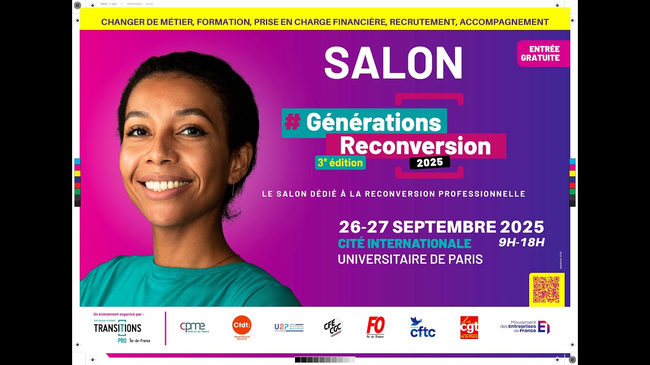 Lancement du Salon G&eacute;n&eacute;rations Reconversion