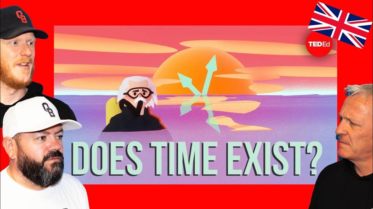Does time exist? - Andrew Zimmerman Jones REACTION!! | OFFICE BLOKES REACT!!