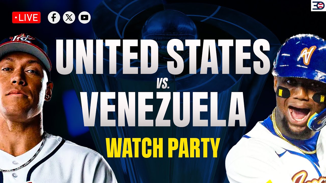 USA VS. VENEZUELA WBC FINAL LIVE WATCH PARTY