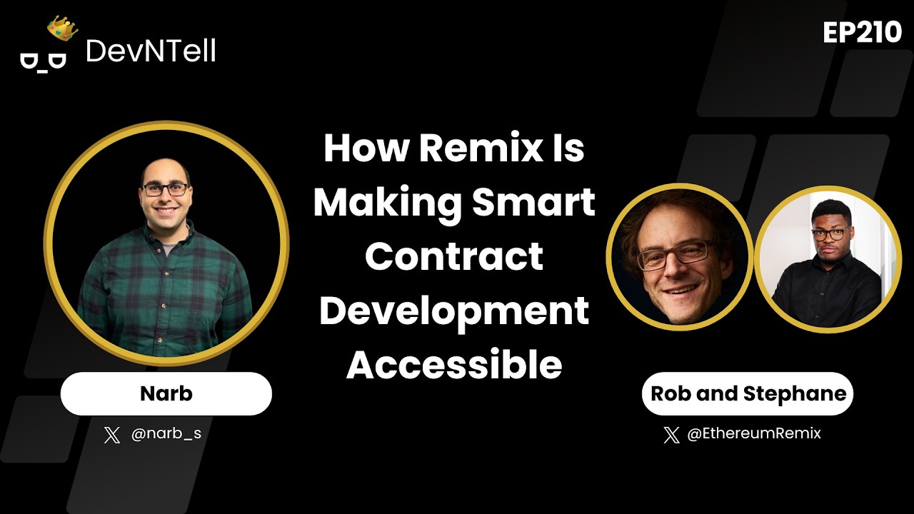 DevNTell - How Remix Is Making Smart Contract Development Accessible