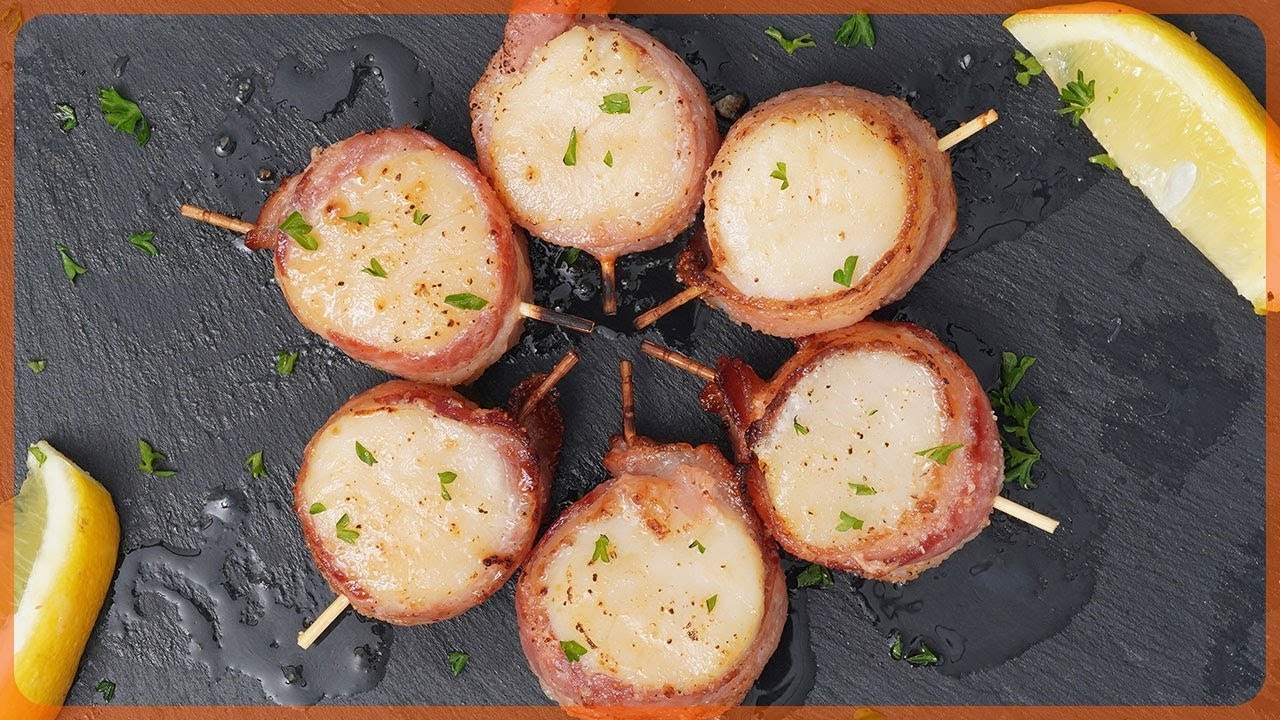 Air Fryer Bacon Wrapped Scallops (Foolproof Recipe)