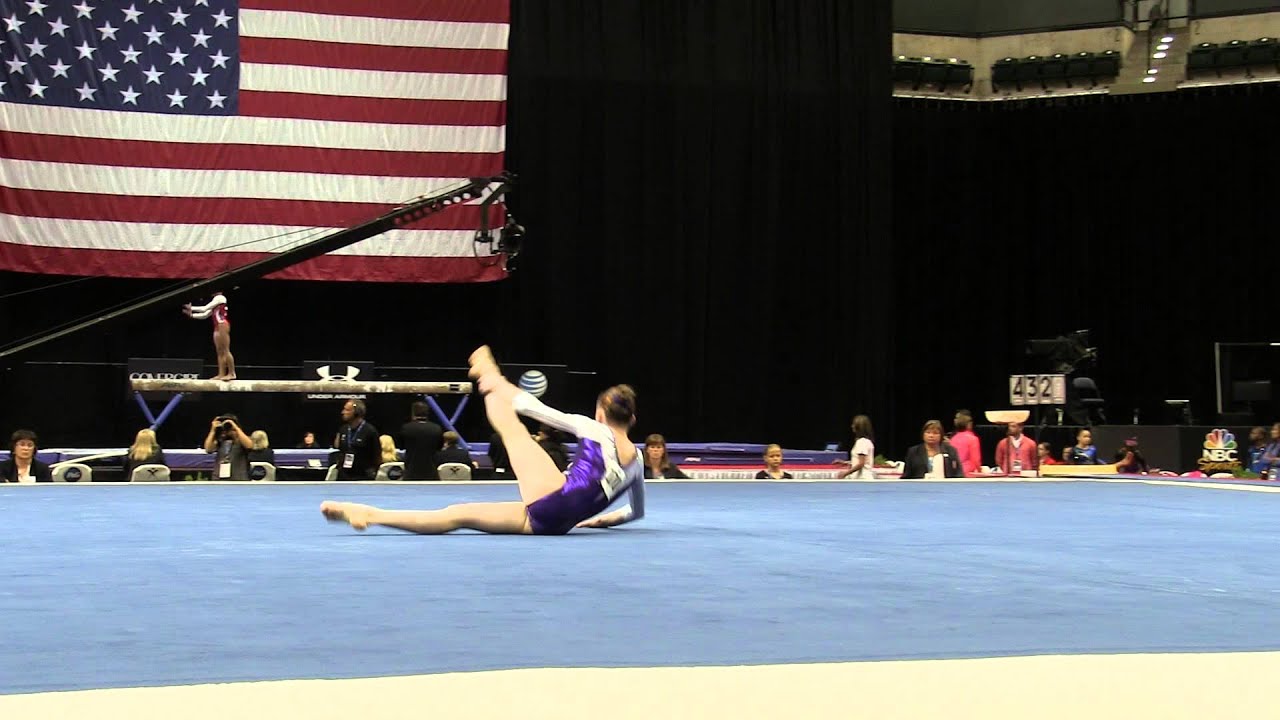 Maile O'Keefe– Floor Exercise – 2015 P&G Championships – Jr. Women Day 2