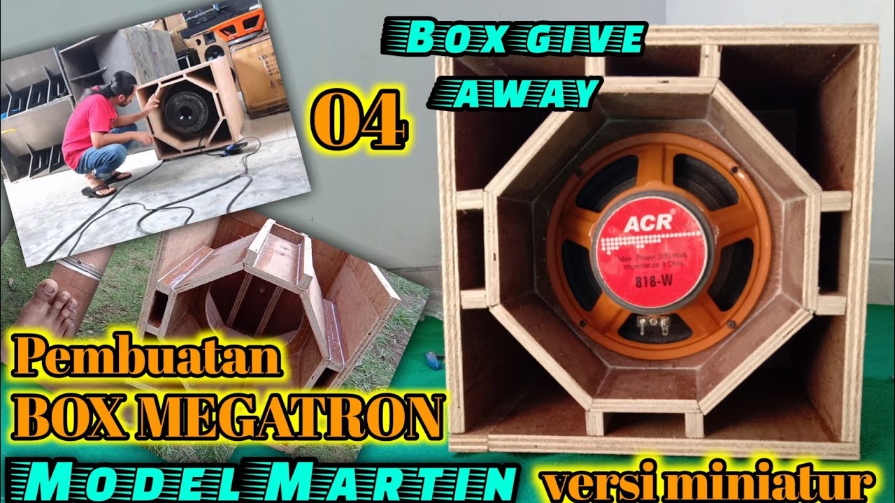 Cara membuat box Megatron BREWOG versi miniatur 2021