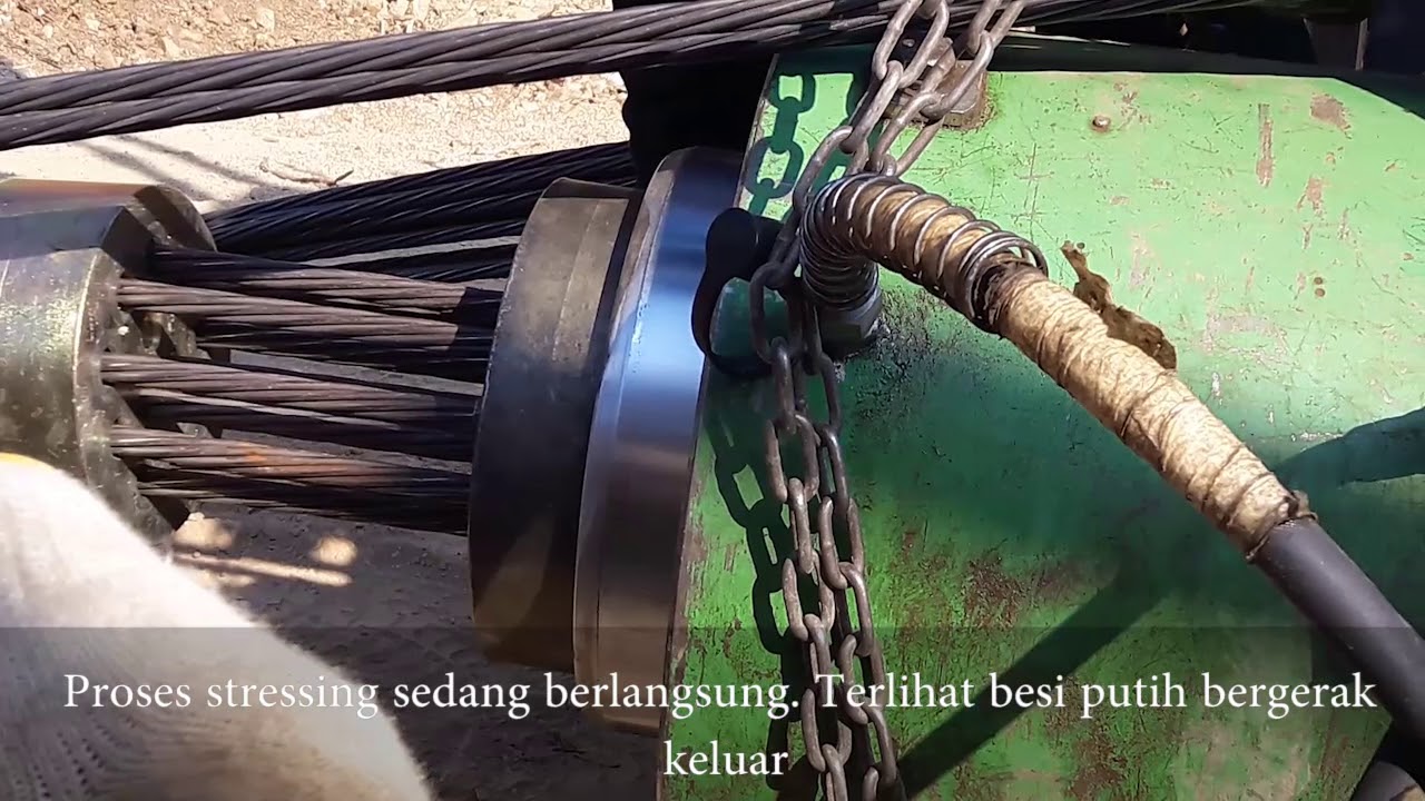 Metode Stressing Girder Pada Bentang 20 m di Proyek Pembangunan Jembatan Lemah Abang