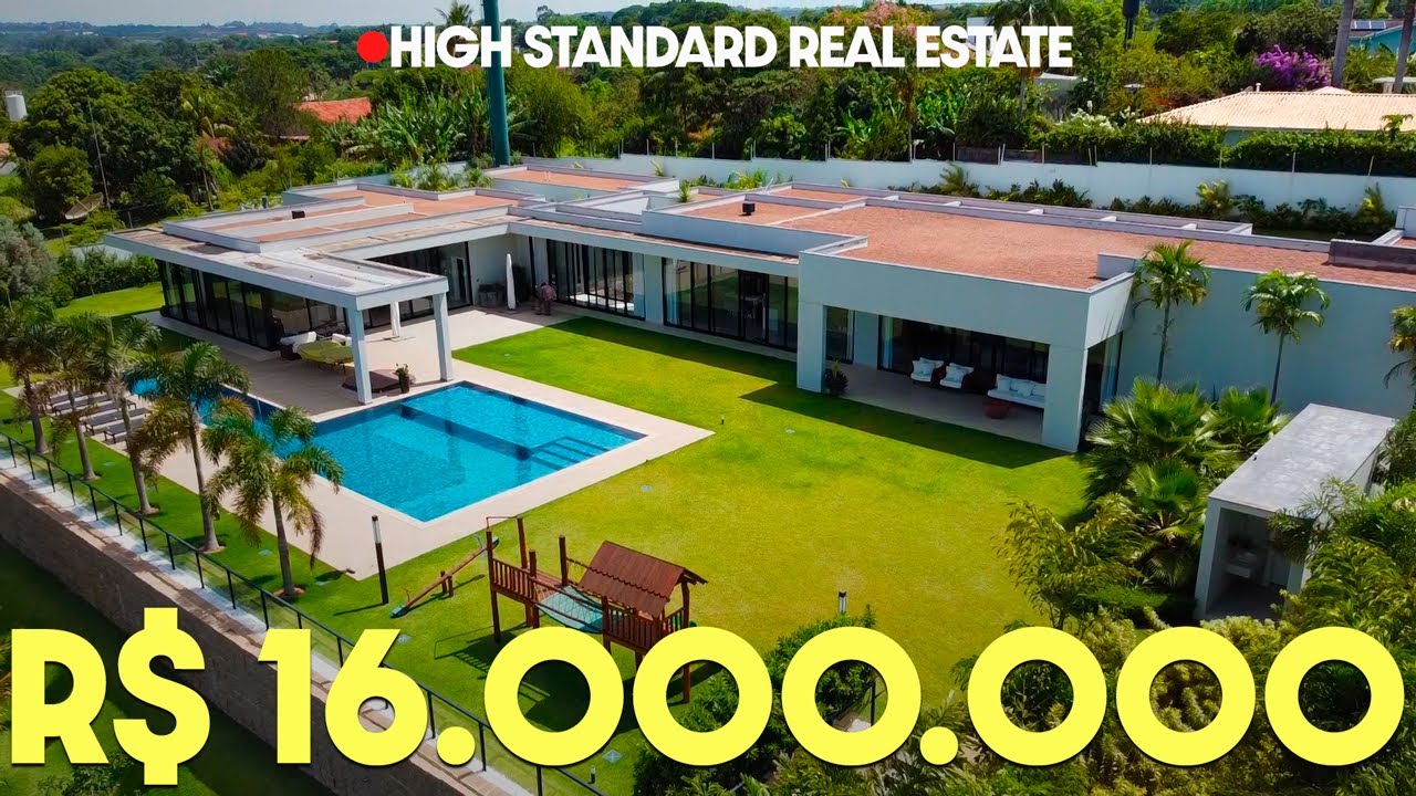 CASA DE CAMPO EXUBERANTE À VENDA EM RESIDENCIAL FECHADO  | Indaiatuba, SP