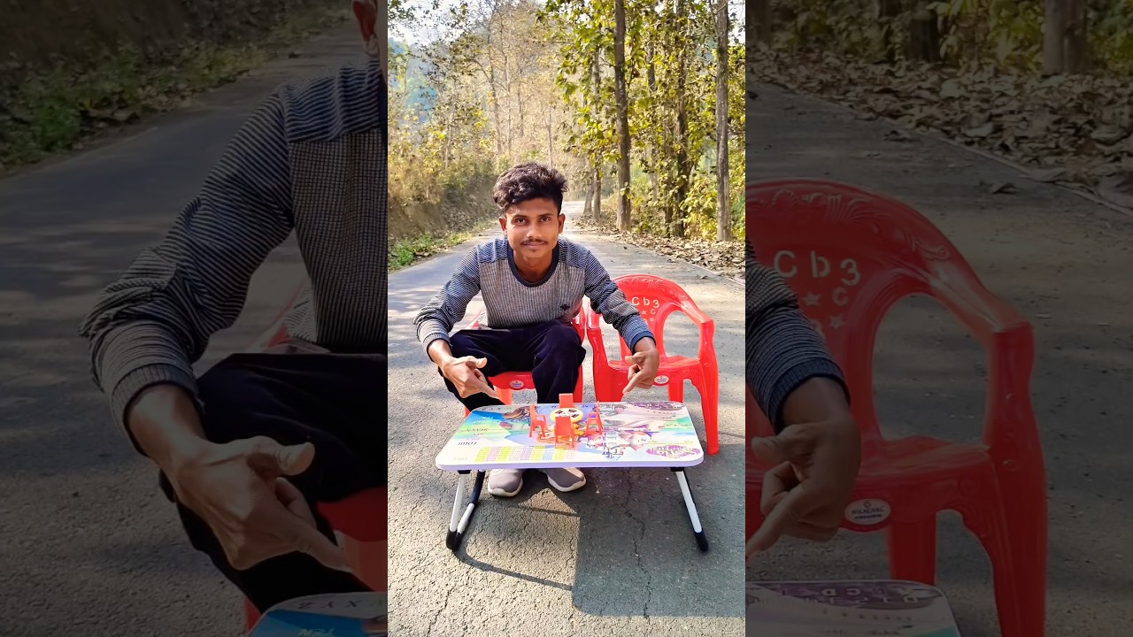 Small 3 Chairs and 2 Table | playground Rectangle Table Chairs 🪑 unboxing