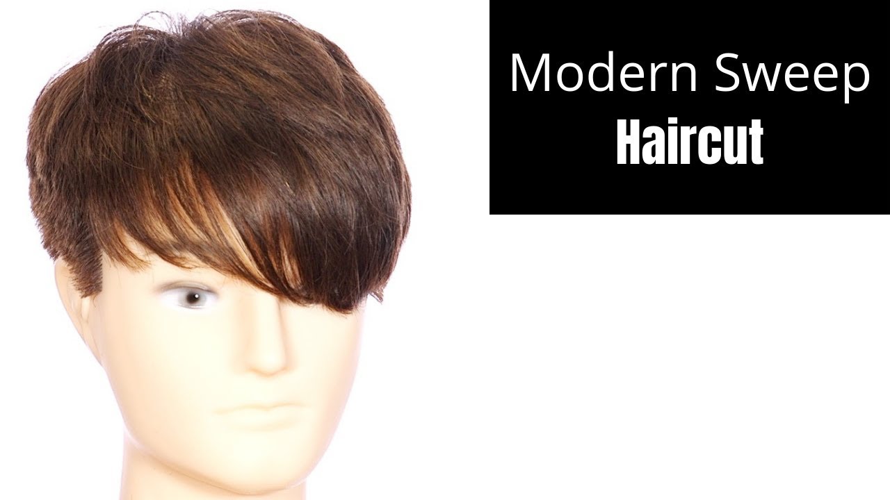 Modern Sweeping Haircut Tutorial - TheSalonGuy