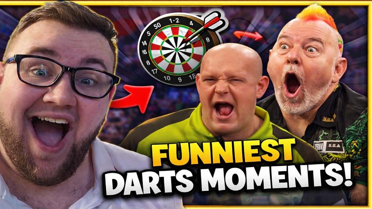 FUNNIEST MOMENTS IN DARTS