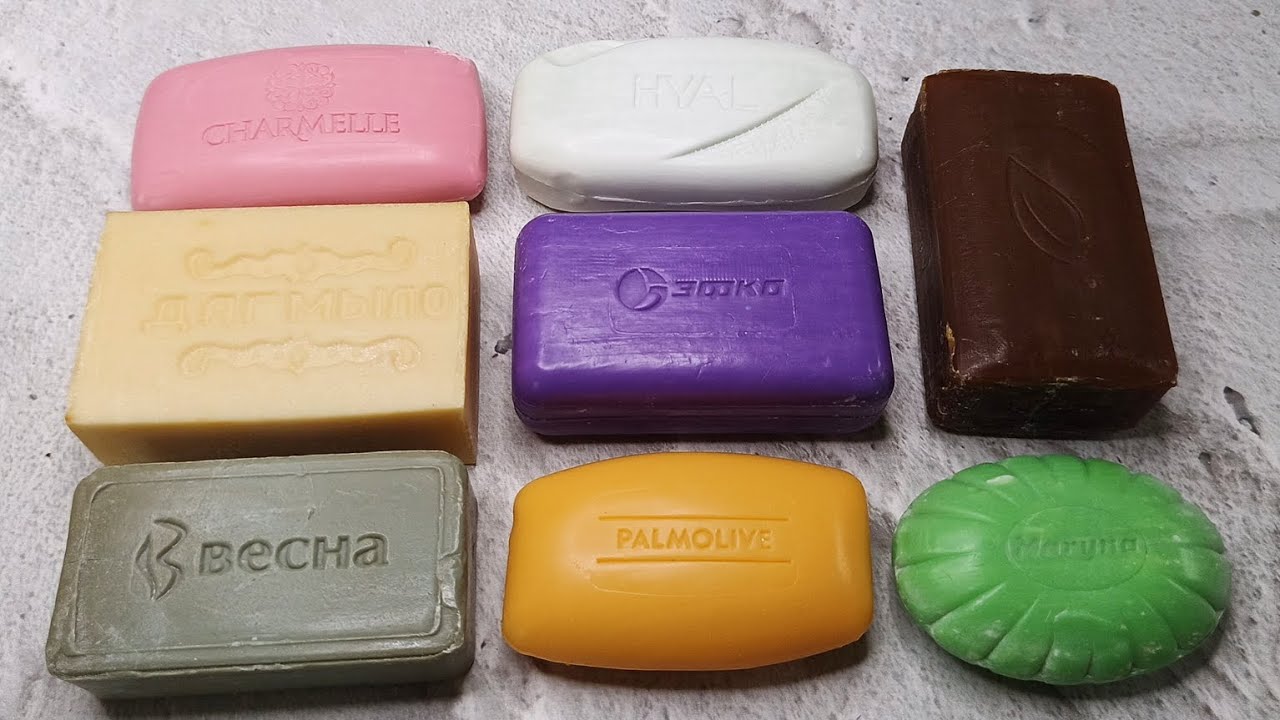 Soap Cutting🧼ASMR🔪Резка сухого мыла🧼АСМР🔪