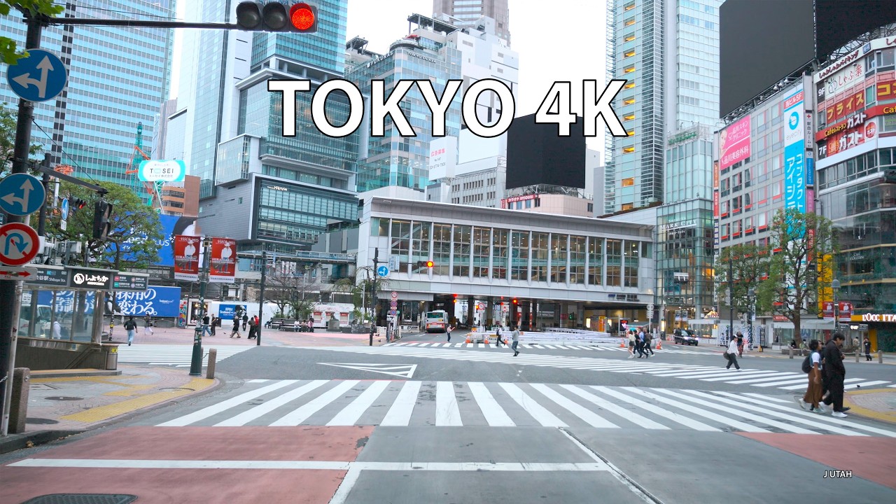 Tokyo 4K - Morning Drive - Ambient Drive TV