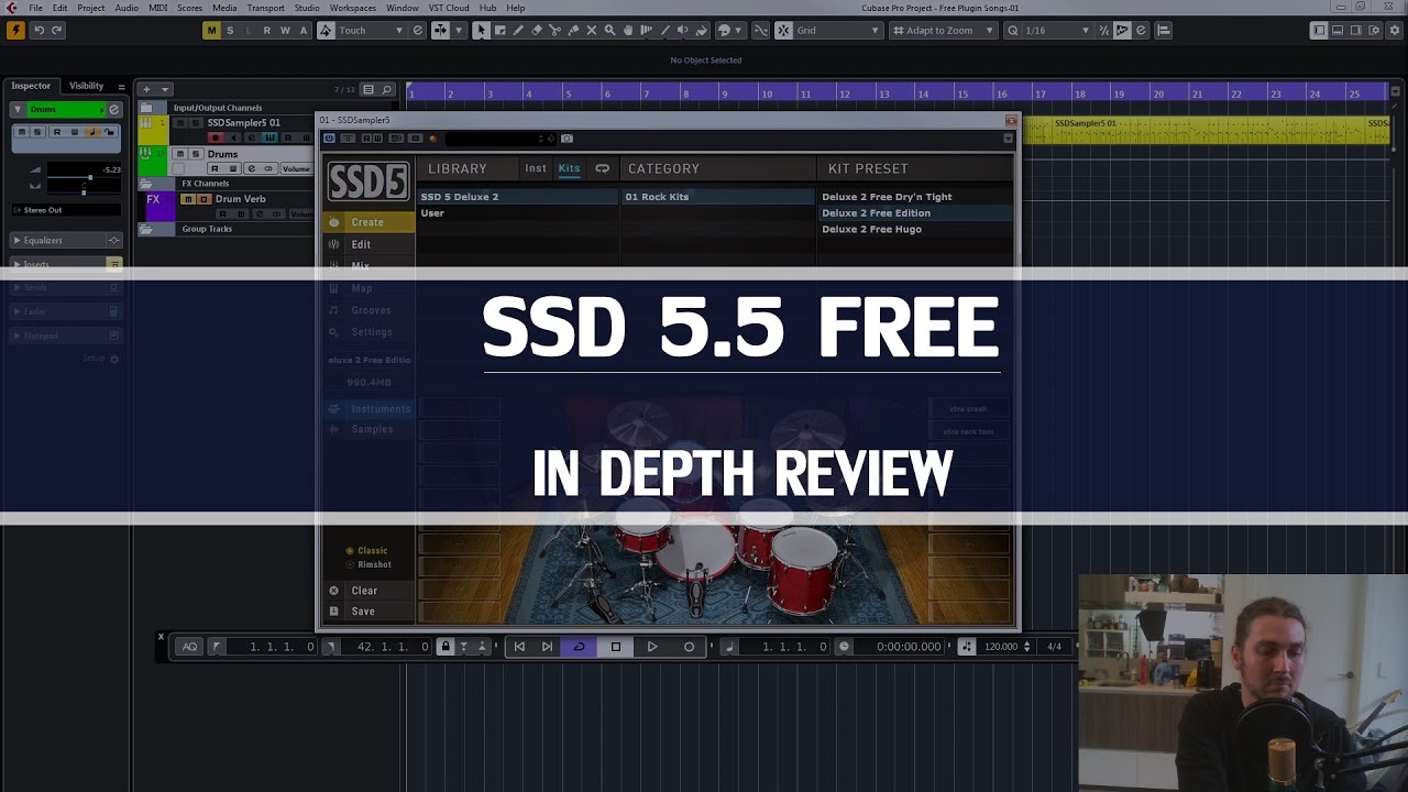 Бесплатный плагин Friday | Slate SSD 5.5 БЕСПЛАТНО | Образец программы Killer Drum | Подробный об...