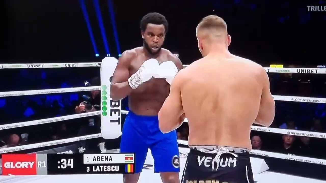 Latescu Vs Abena GloryGrandPrix #glorykickboxing
